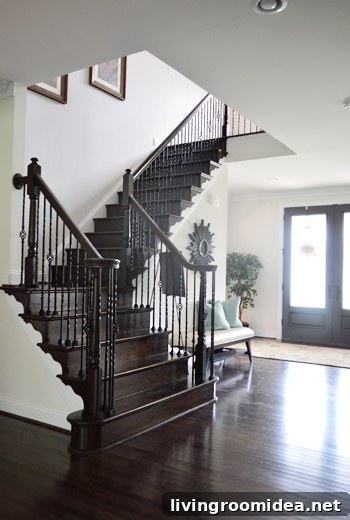 Dark staircase