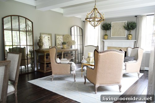 Arched mirrors