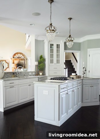 Unique kitchen layout