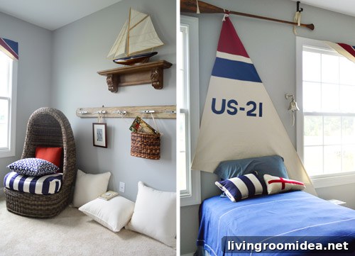 Nautical kids room