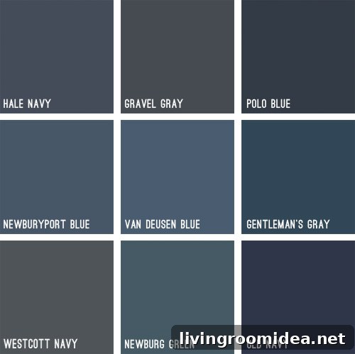 Paint swatches