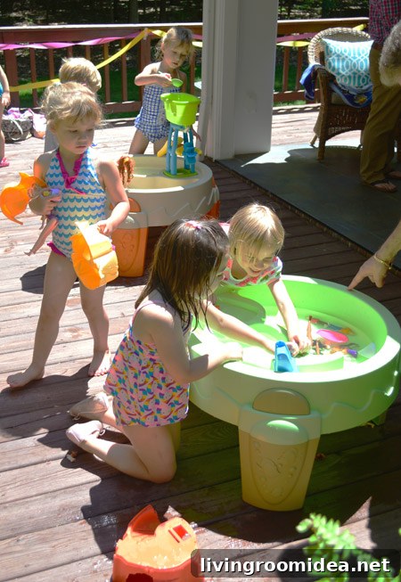 Busy water table