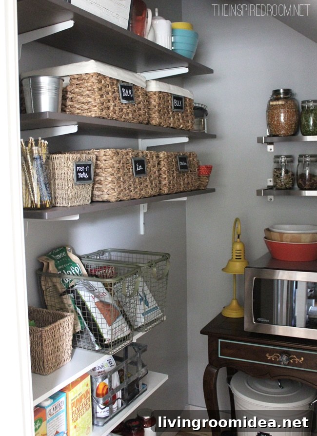 organized pantry
