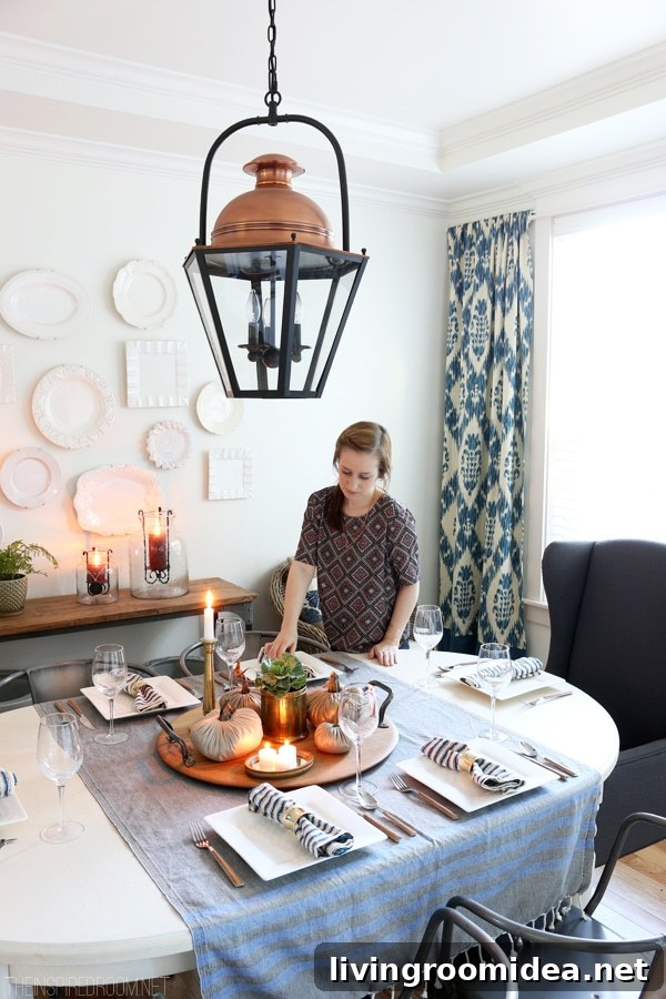 Fall Home Tour: Cozy Autumn Decorating Ideas for Every Room 9 Cozy Fall Dining Room - The Inspired Room