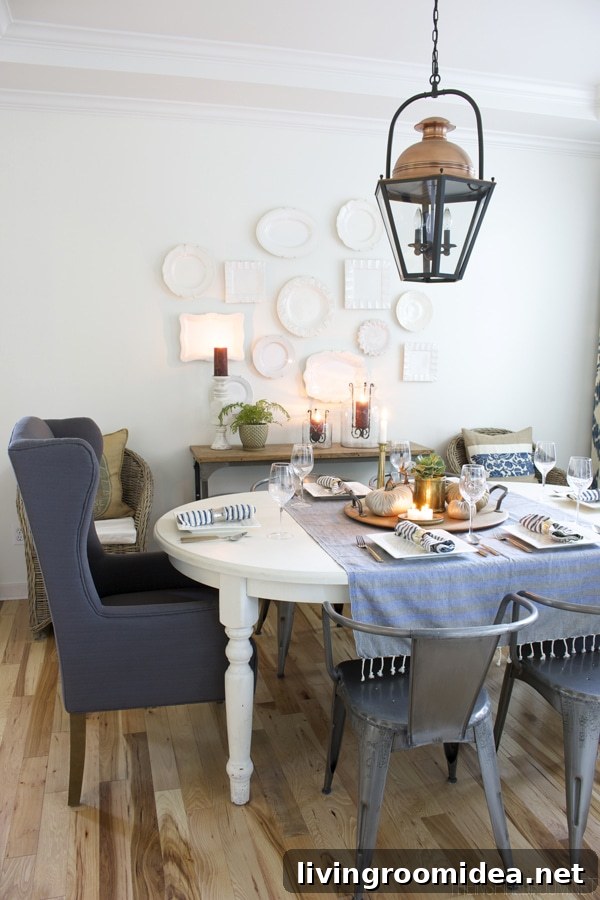 Fall Home Tour: Cozy Autumn Decorating Ideas for Every Room 10 Cozy Fall Dining Room - Simple Fall Decorating - The Inspired Room