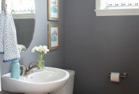 Townhouse Powder Room Refresh + City Print Giveaway