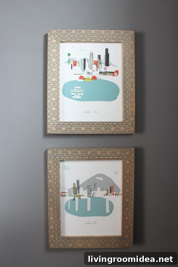 City Prints - Albie Designs Portland Seattle Artwork