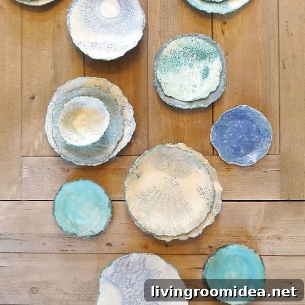 Love Feast Handcrafted Colored Dishes