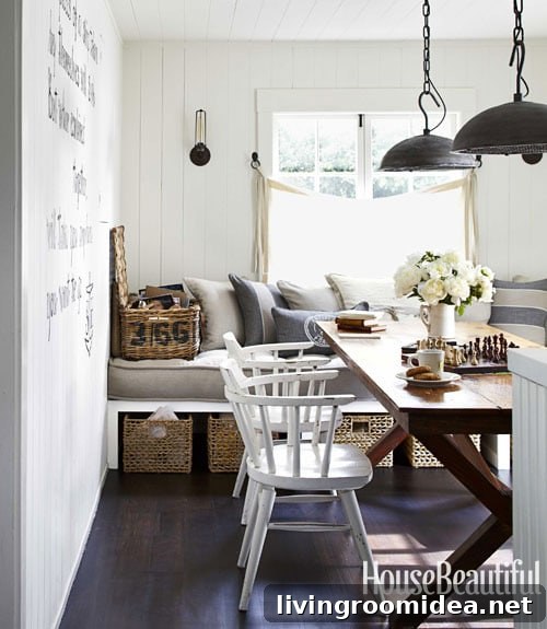 Smart Home Storage: Clever Ways to Organize with Baskets and Containers 2 Baskets Under a Bench - Decorating and Organizing with Baskets