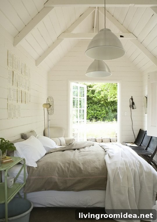 White Shiplap - Bedroom