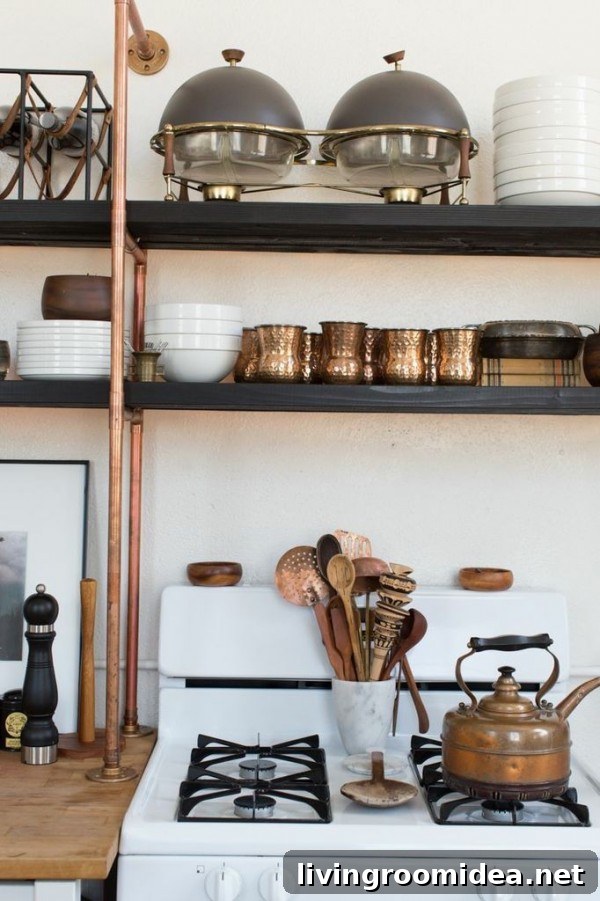 Mixed Metals in the Kitchen - Jessica Sample Photography