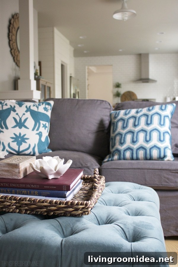 Cozy Imperfections: Embracing Fall Day 3 5 The Inspired Room Family Room - Cozy Imperfections