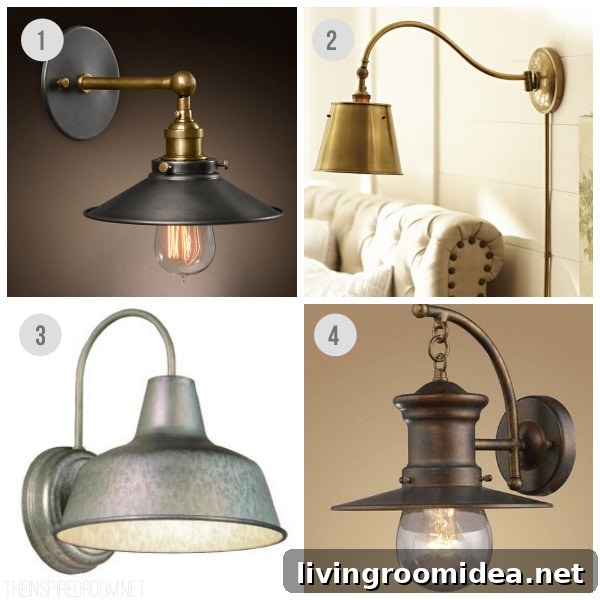 Wall Sconces - The Inspired Room Industrial Lighting Sources