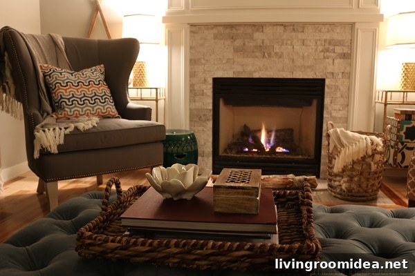 Cozy Fall Family Room