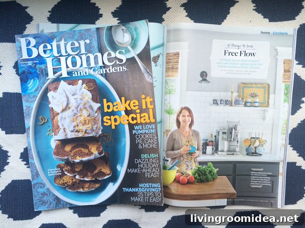 The Inspired Room in Better Homes and Gardens