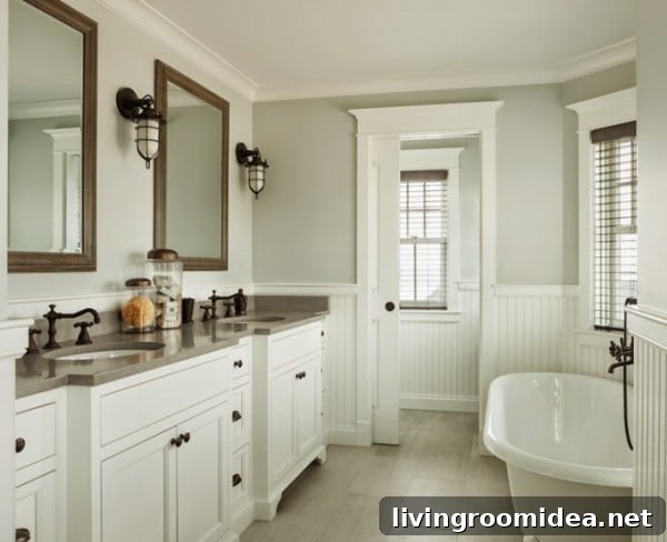 Cottage Bathroom - JS Interiors