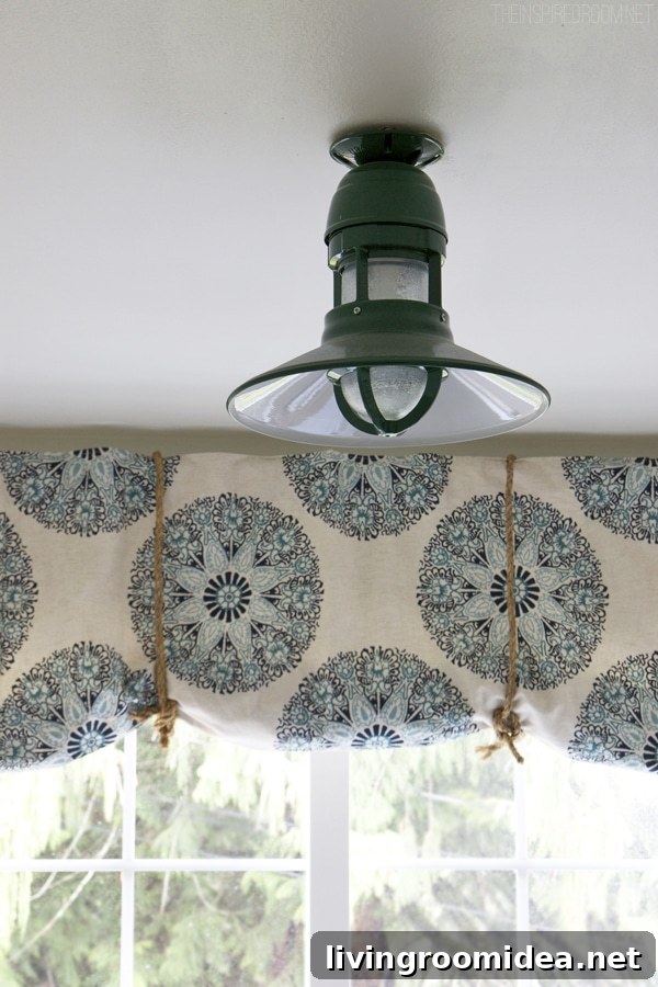 Green Barnlight - White Laundry Room Makeover Progress