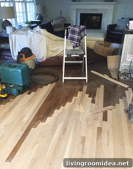 Hardwood Floor Refinishing: Stunning Before and After Results 11 img 80034 10