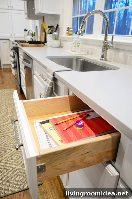 homework drawer