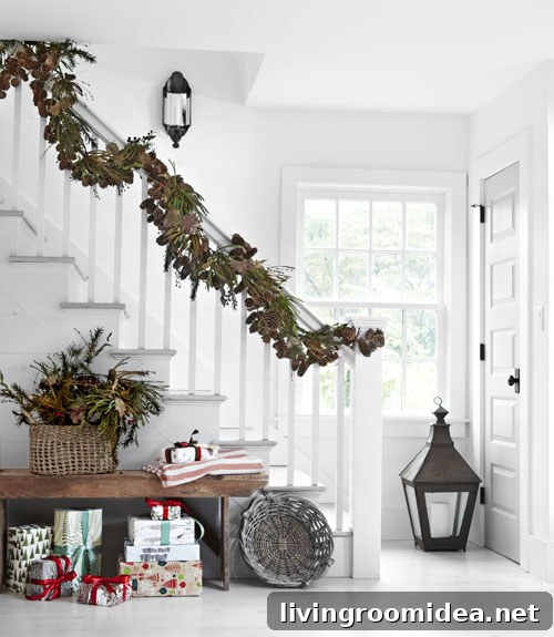 Pine Cone Garland Christmas