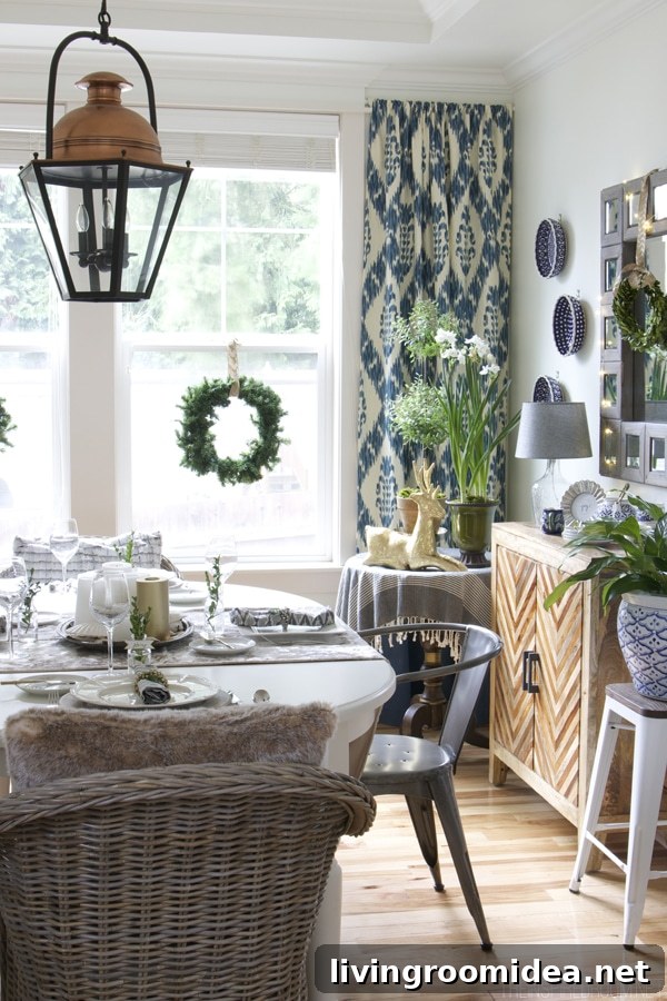The Inspired Room Christmas House Tour - Simple Christmas Decorating