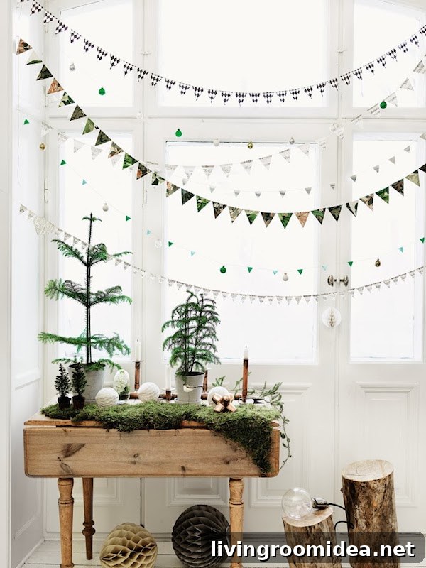 Christmas Decorating Ideas Using Green Accents 5 Christmas Decorating with Green - Scandinavian Design- Petra Bindel for Elle Decor