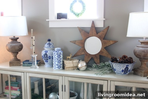 Christmas Home Tour: Festive Decorating Ideas (Part 1) 12 Christmas Decorating - The Inspired Room