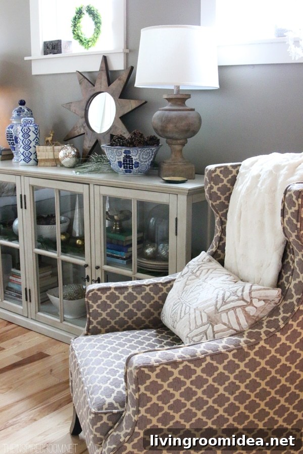 Christmas Home Tour: Festive Decorating Ideas Part 1 15 Christmas Decorating - The Inspired Room House Tour 2014