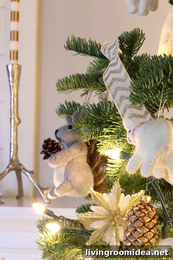Forest and Sea Tree - Christmas Tree Ornaments - The Inspired Room