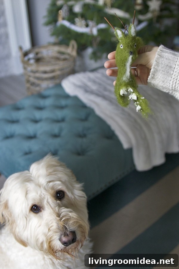 Jack the Goldendoodle - Christmas Ornament - Dog Shaming