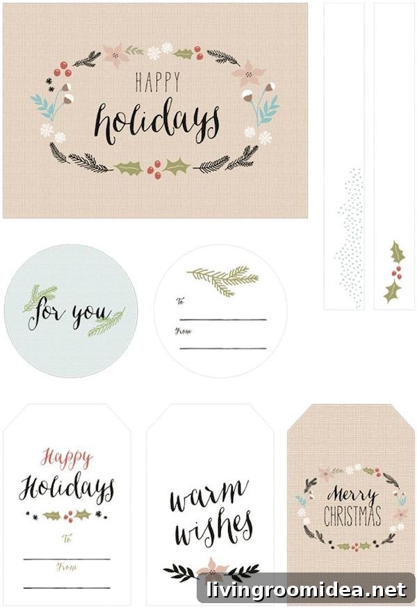 Printable Gift Tags You Can Download and Print Free 9 Printable Gift Tags by Best Day Ever