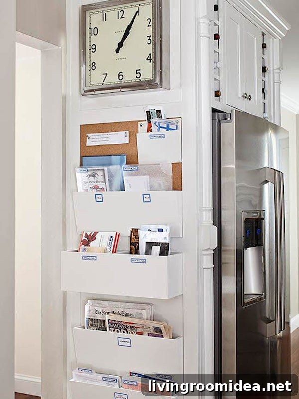 Kitchen Command Center - Organization