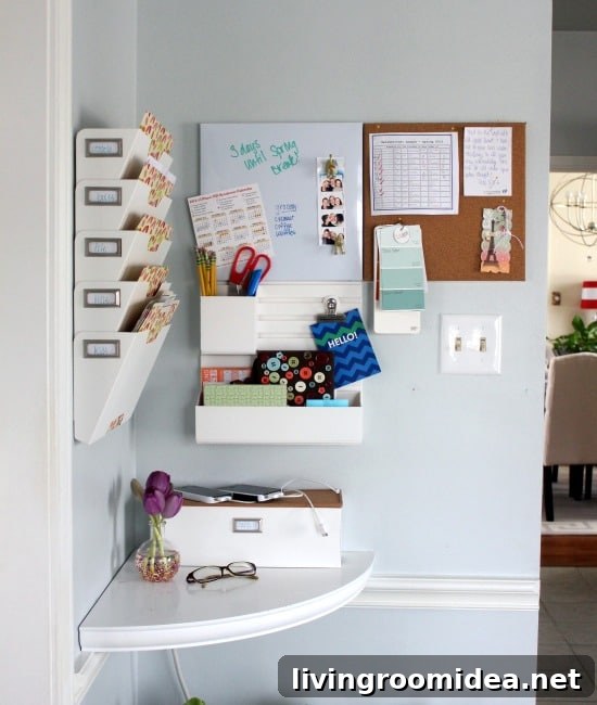Organized Family Command Center - Hi Sugarplum