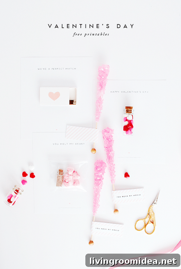 Valentines Day Printables - Sugar and Cloth