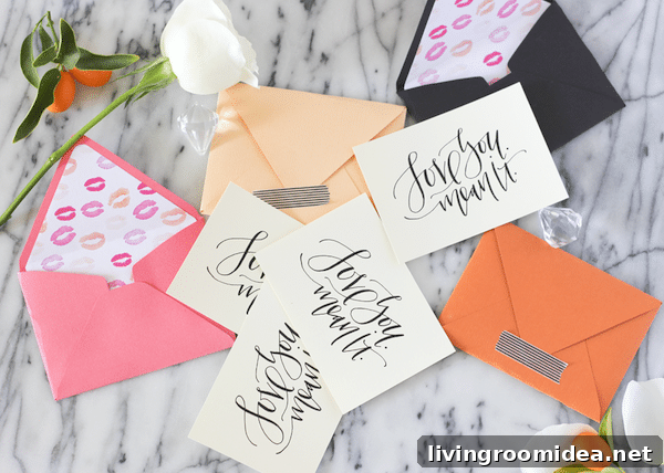 Printable Valentines Cards - Love You Mean It - The Atelier for A Fabulous Fete