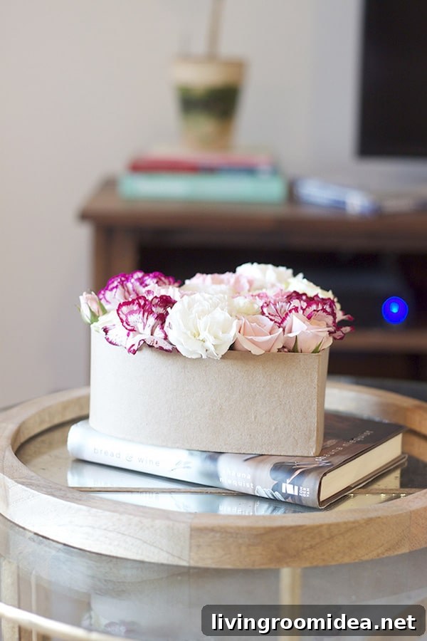 DIY Floral Heart Valentine Gift Idea for Her 16 DIY Floral Heart- Valentines Gift Ideas
