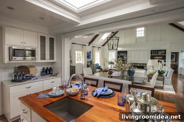 17 Design Lessons from HGTV’s 2015 Dream Home You Can Use 15 HGTV Dream Home 2015 - Kitchen View to Living Room