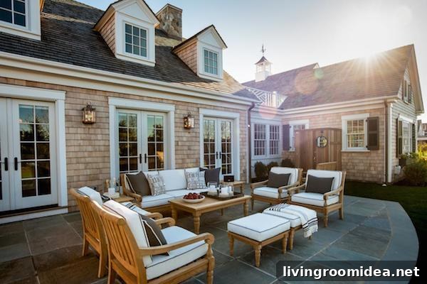 HGTV Dream Home 2015 - Patio with Outdoor Lounge Furniture