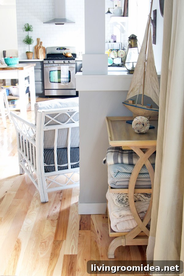 The Inspired Room Kitchen and Family Room