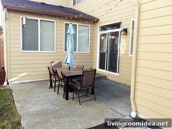 backyard before-patio