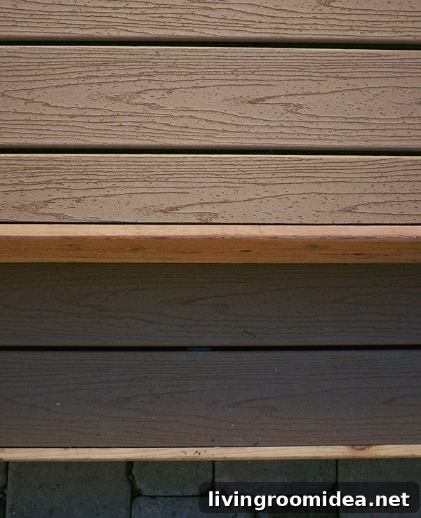 Close up of Trex Beach Dune