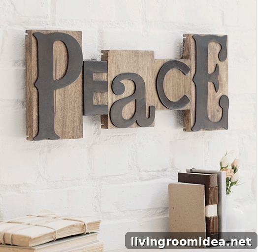 Words Matter Peace Letters