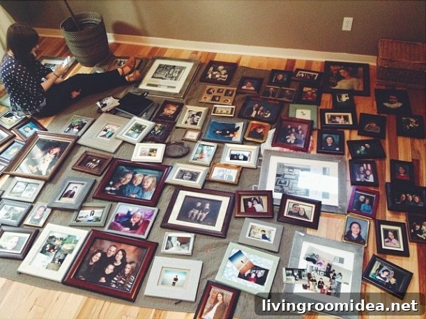 The Inspired Room - gallery wall