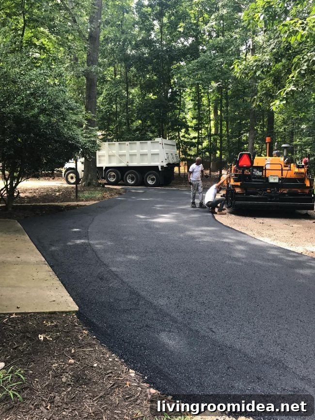 Driveway progress