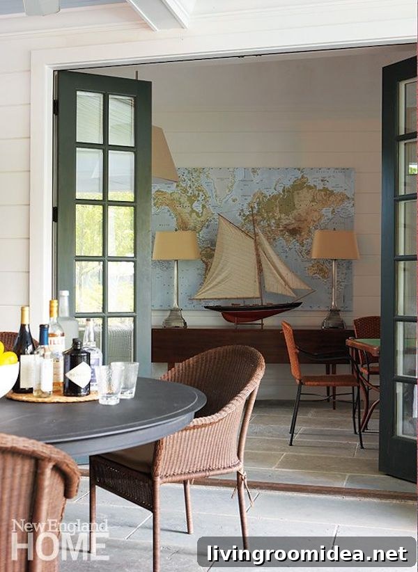 5 Design Lessons from a Charming Martha's Vineyard Home 6 The Inspired Room - Takeaway Tips - House Tour - Photo by Michael Partenio | Design by Dudley Cannada