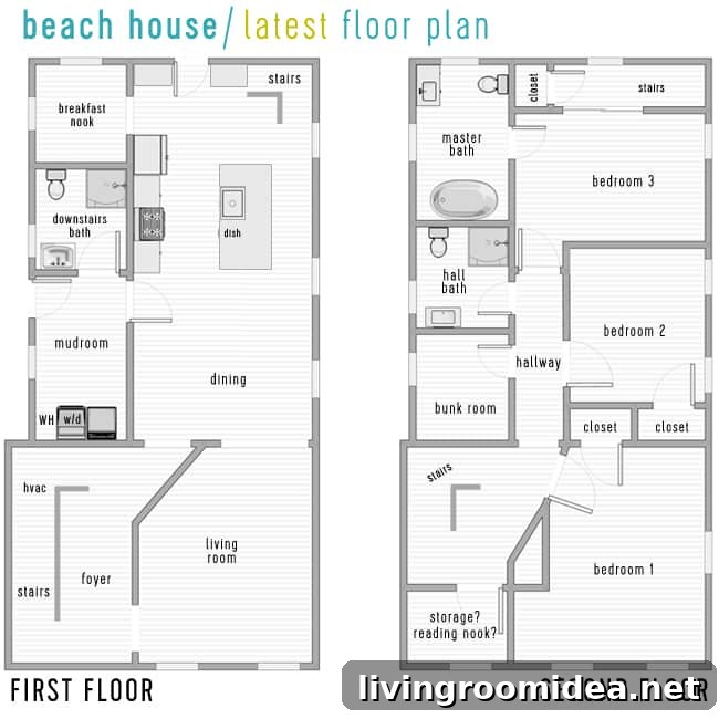 beach house renovation latest floor plan
