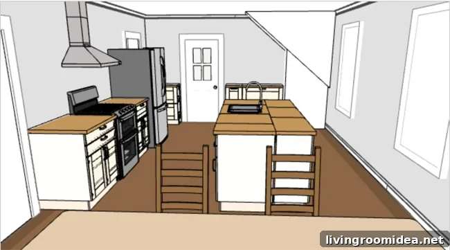 ikea kitchen planning tool 3D rendering