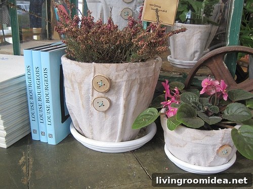 spring plants decorating