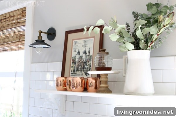 The Inspired Room Kitchen - Coffee Station