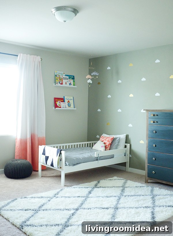 Toddler Girl’s Room Reveal: Charming Decor Ideas & Before-and-After 2 Toddler Girls Room Reveal on The Inspired Room